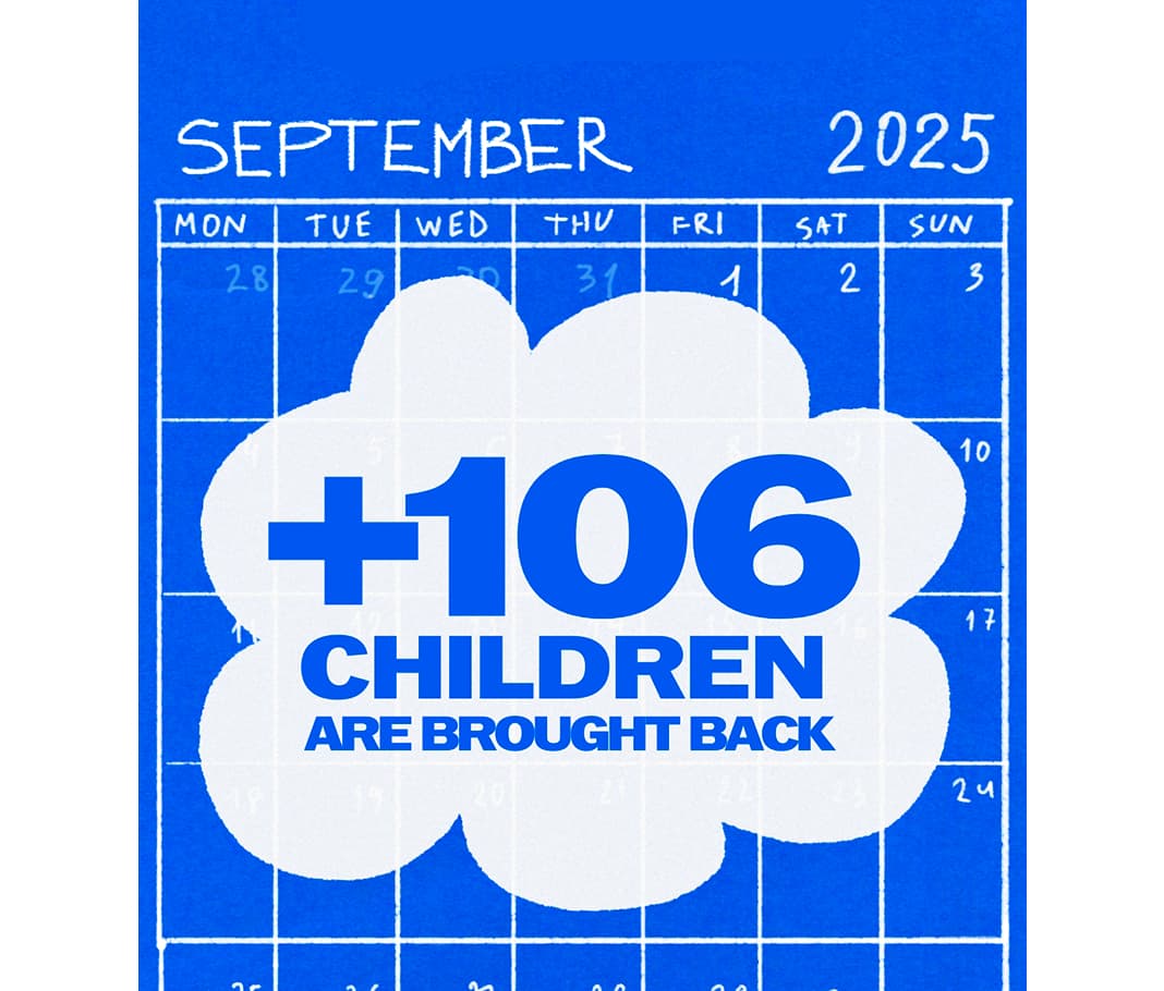 106 niños ucranianos fueron devueltos con éxito desde Rusia y los territorios temporalmente ocupados en septiembre de 2025