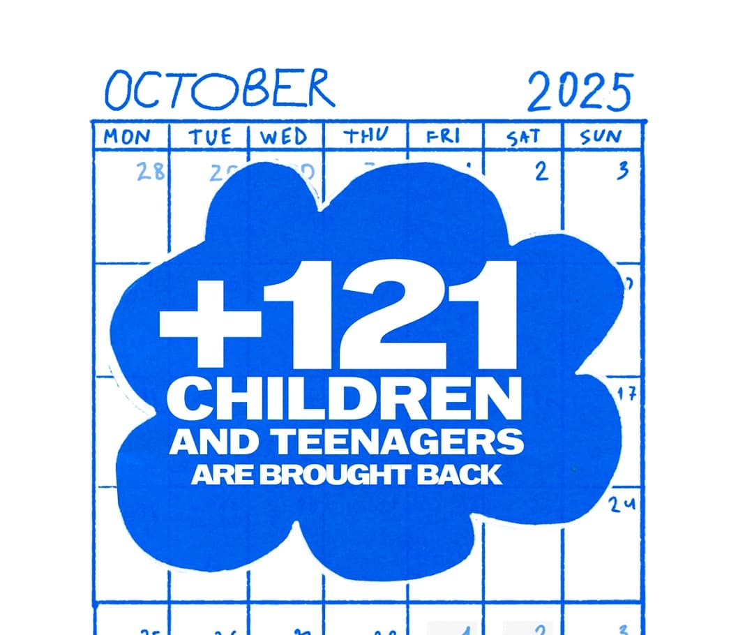 121 ukrainische Kinder wurden im Oktober 2025 erfolgreich aus dem russischen Gebiet und den vor¼bergehend besetzten Gebieten zurückgeholt