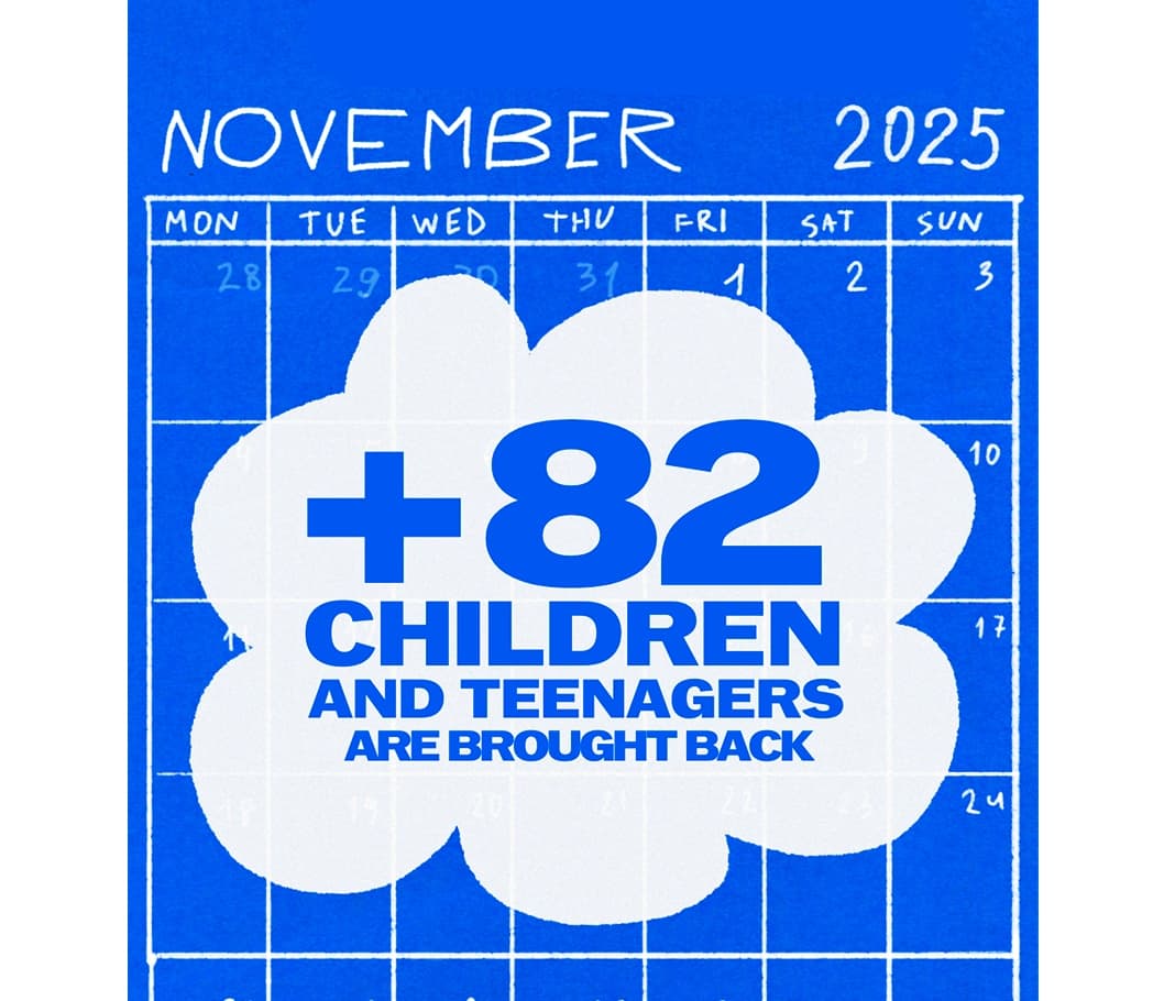82 children were successfully returned from Russia and temporarily occupied territories in November 2025