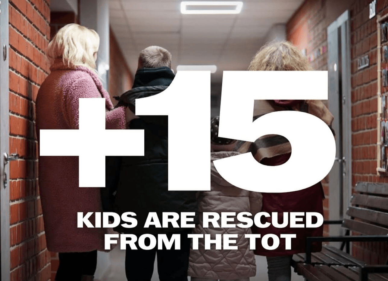 15 Ukrainian children, including two orphans from the temporarily occupied territories, were successfully rescued