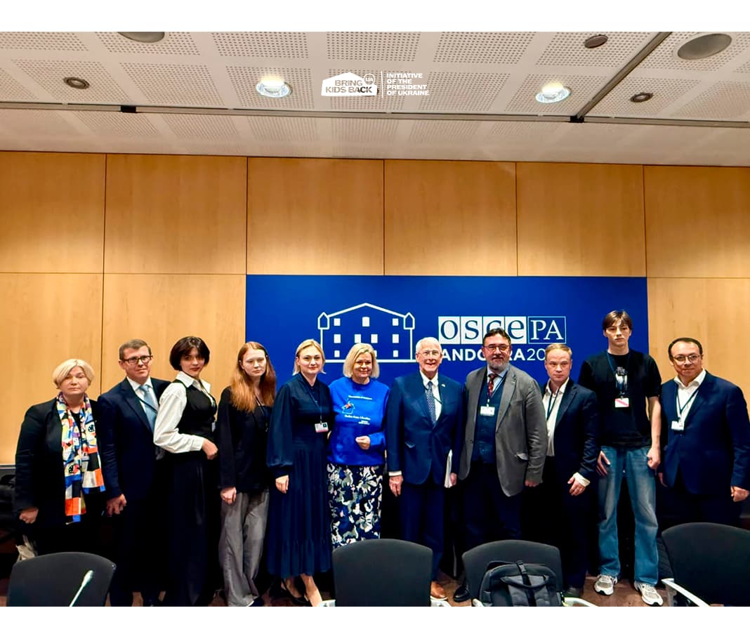 Rusia ha construido un sistema para militarizar a los niños ucranianos: Bring Kids Back UA se dirige a los parlamentarios de la OSCE en Andorra