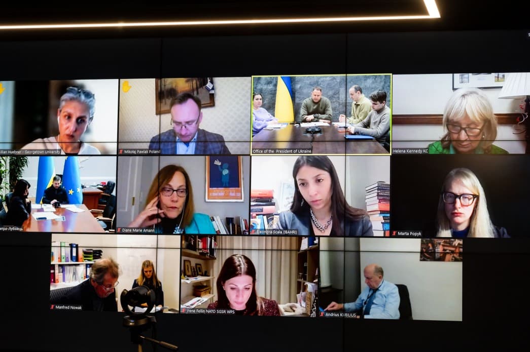 Co-Chairs Andriy Yermak and Baroness Helena Kennedy launch “Brings Kids Back UA” task force in Kyiv