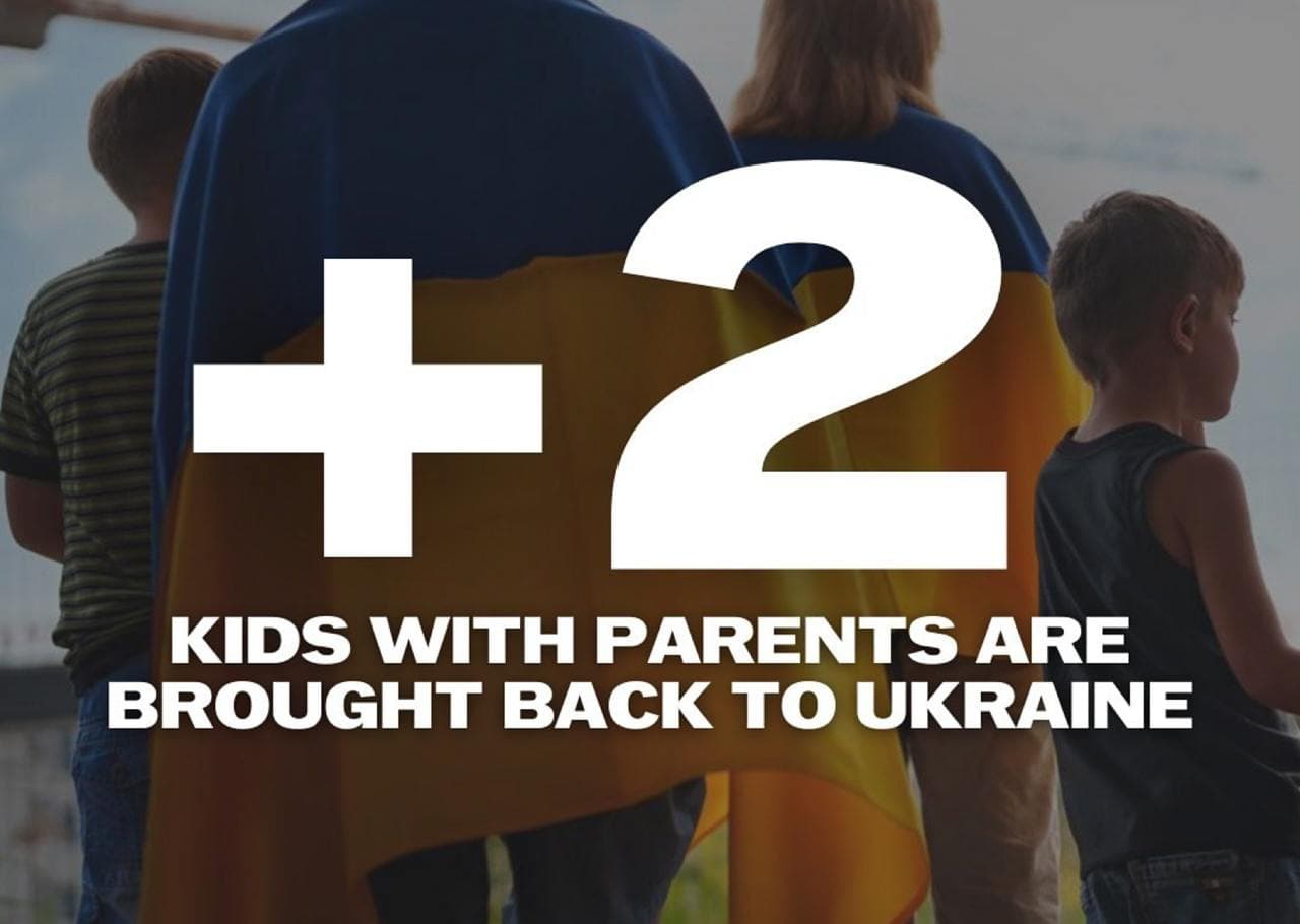 Family rescued from occupied Mariupol returns home to Ukraine