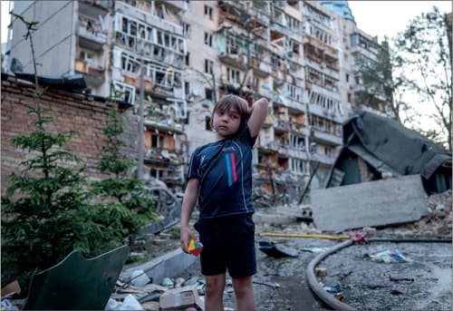 Santé et bien-être des enfants en Ukraine