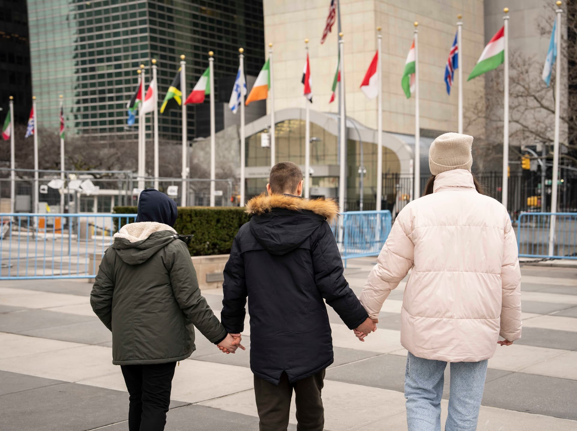 On the 2nd anniversary of the Russian war against Ukraine, the brave Ukrainian children’ voices resounded at the UN headquarters
