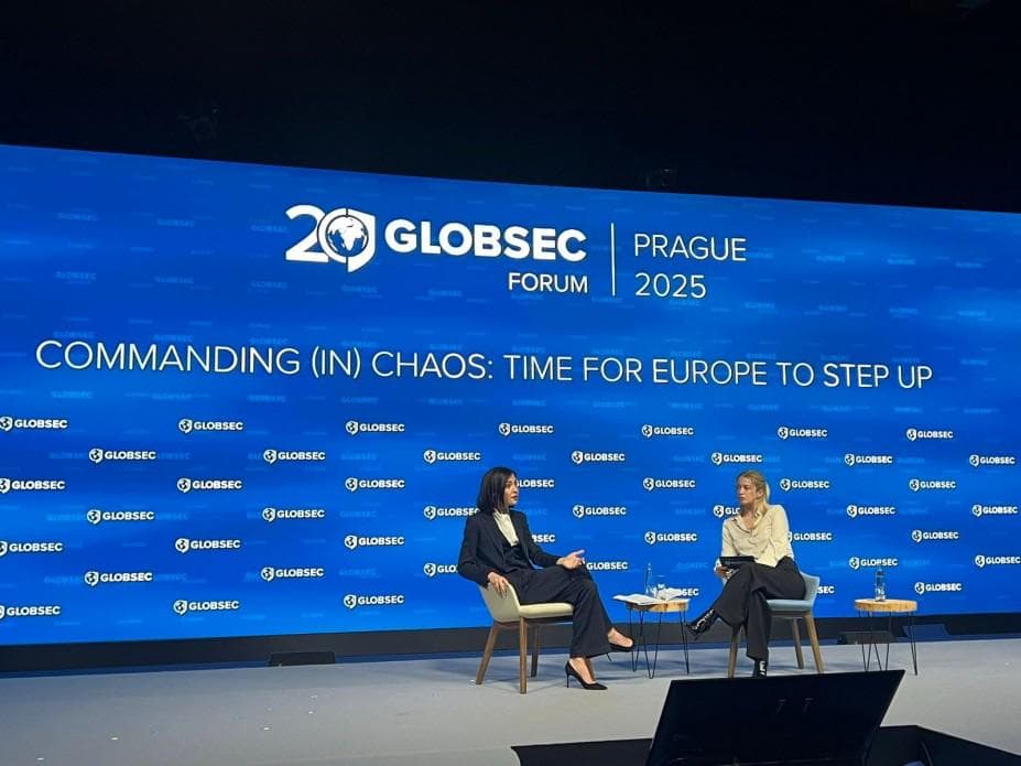 Russia’s policy toward Ukrainian children poses a threat to global security – Dariia Zarivna at GLOBSEC Forum