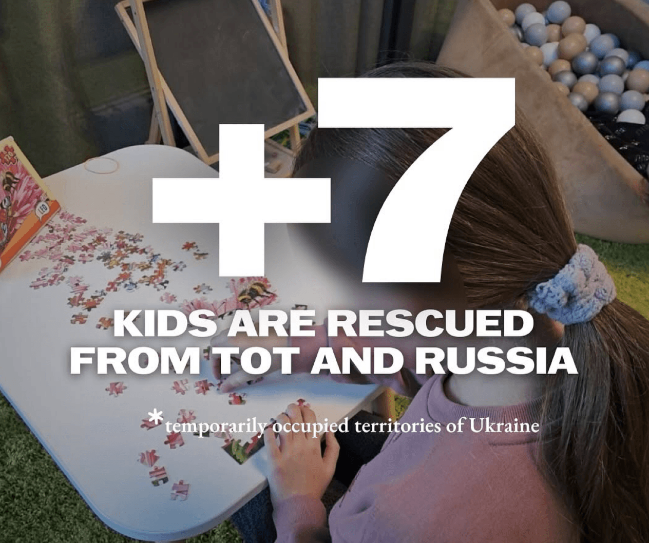 Сім українських дітей успішно повернуто з тимчасово окупованих територій