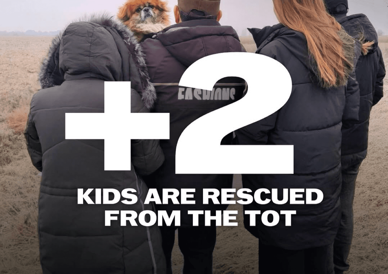 Two more children have been rescued from Russian-occupied territory